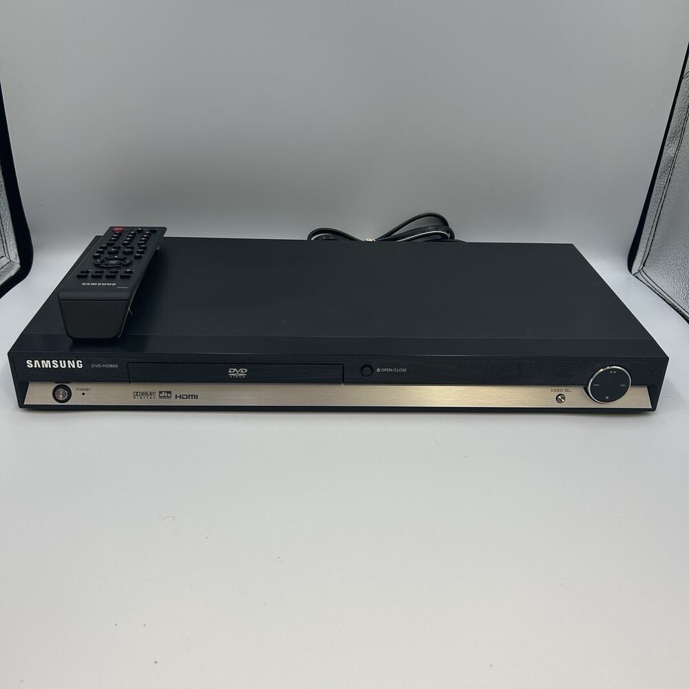 Samsung DVD Player DVD-HD860 DTS Dolby Digital HDMI w/ Remote - TESTED WORKING